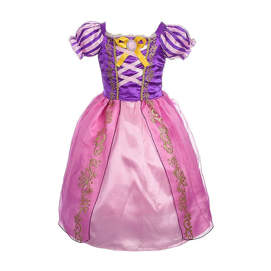 Little Girl Rapunzel Costume Party