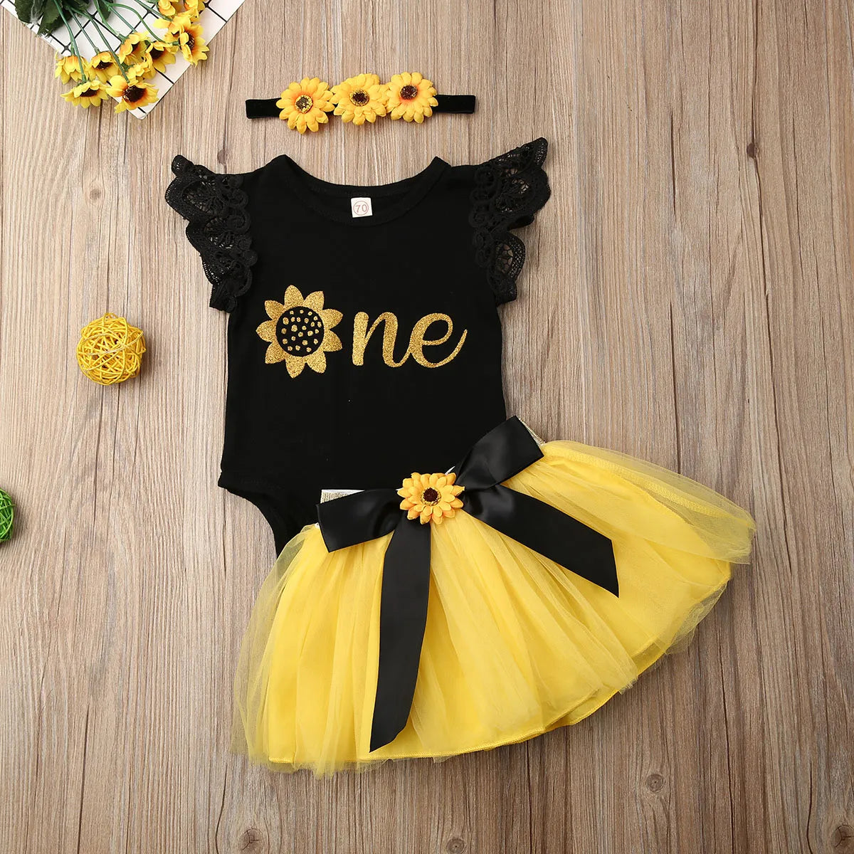 3Pcs Romper OutfitS et
