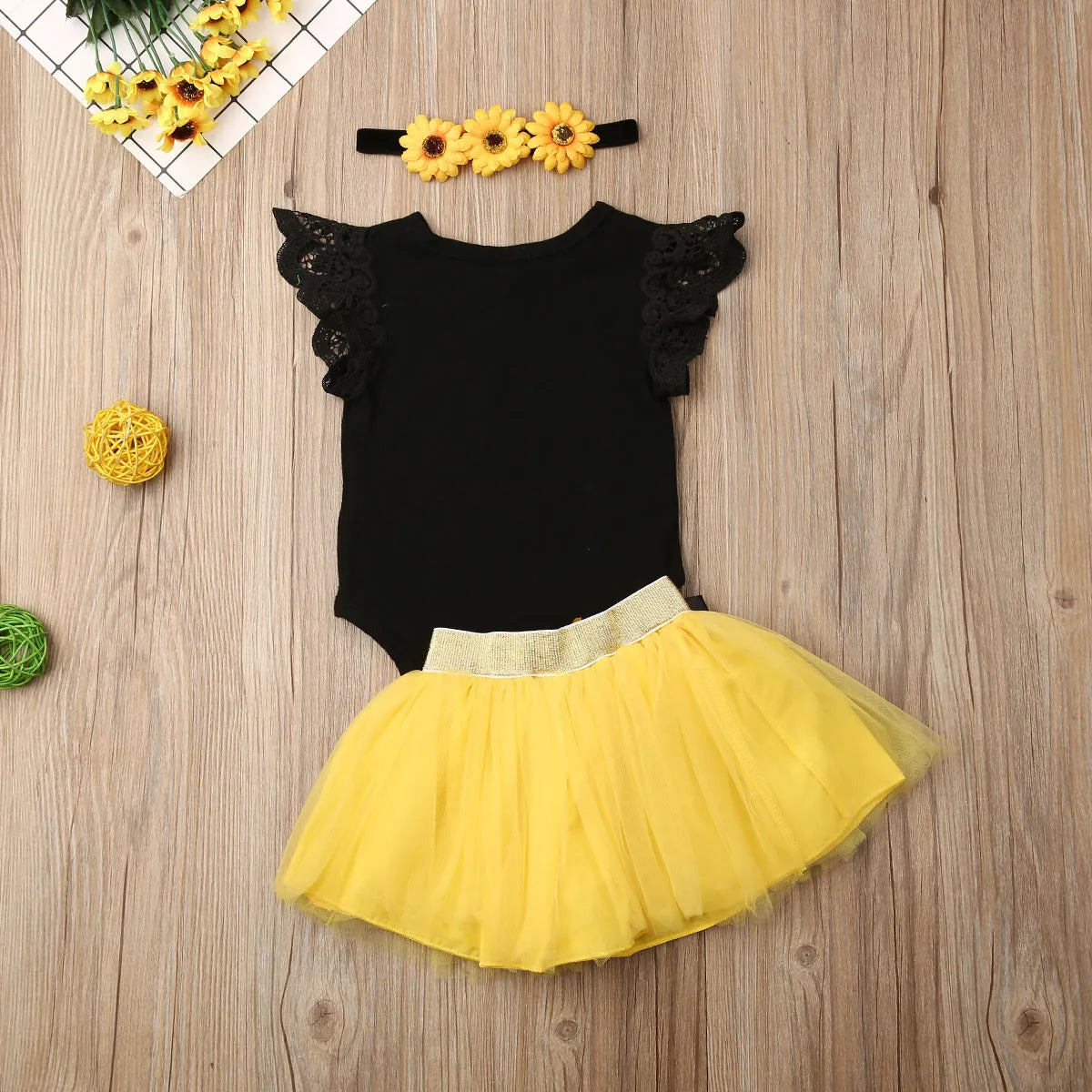 3Pcs Romper OutfitS et