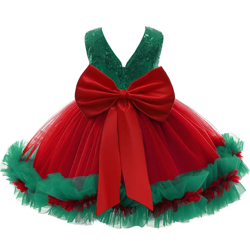 1st Birthday Dress Christmas New Year