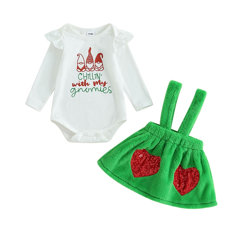 Christmas Jumpsuit Set