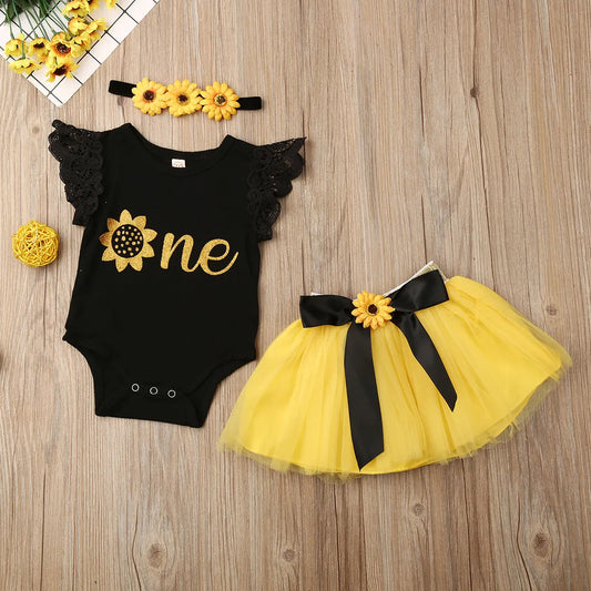 3Pcs  Romper OutfitS et