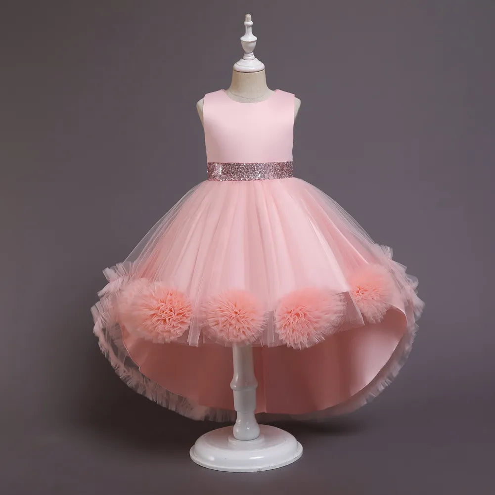 Elegant Lace Flower Dress