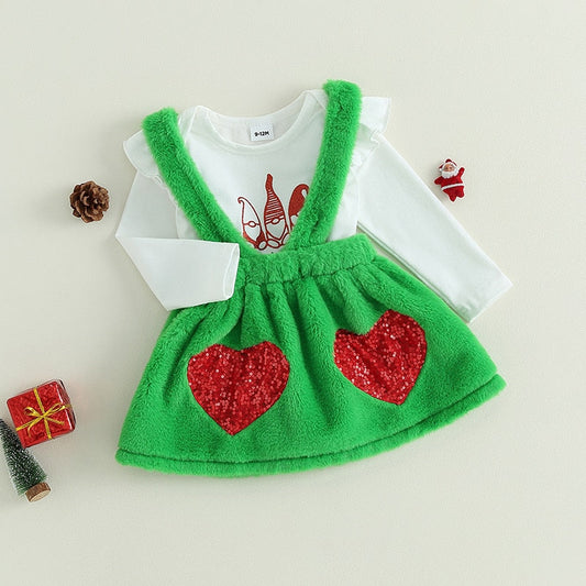 Christmas Jumpsuit Set