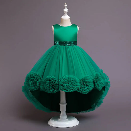 Elegant Lace Flower Dress