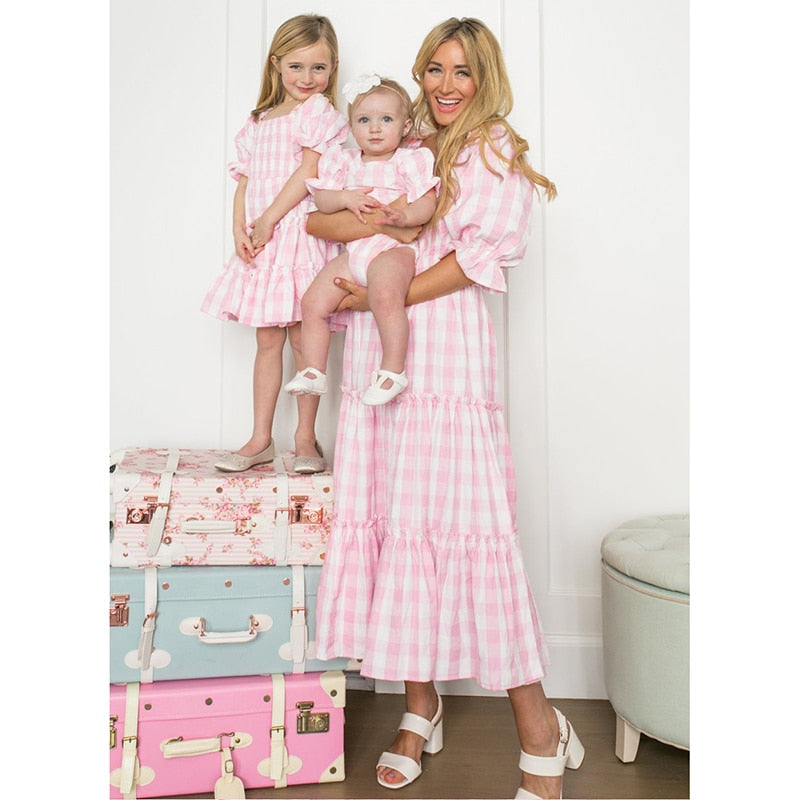 Matching Dresses Pink
